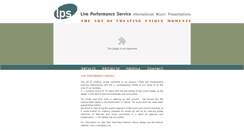 Desktop Screenshot of lps.at